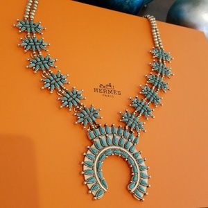 Lucky Brand Turquoise statement necklace